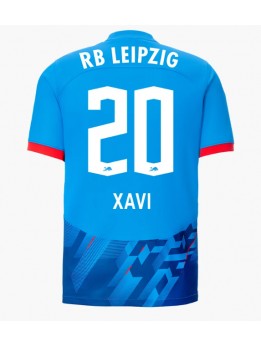 Moški Nogometna dresi replika RB Leipzig Xavi Simons #20 Tretji 2023-24 Kratek rokav